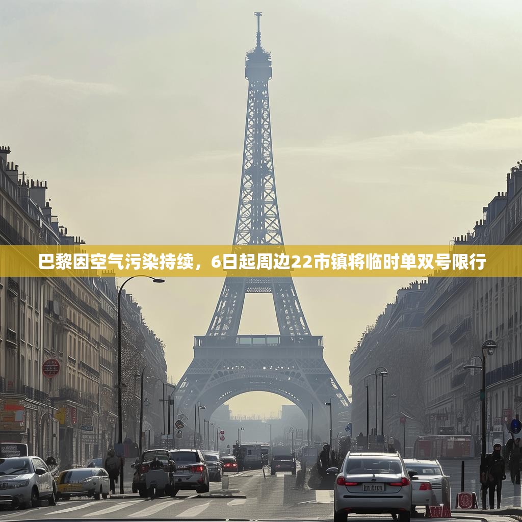 巴黎因空氣污染持續(xù)，6日起周邊22市鎮(zhèn)將臨時單雙號限行