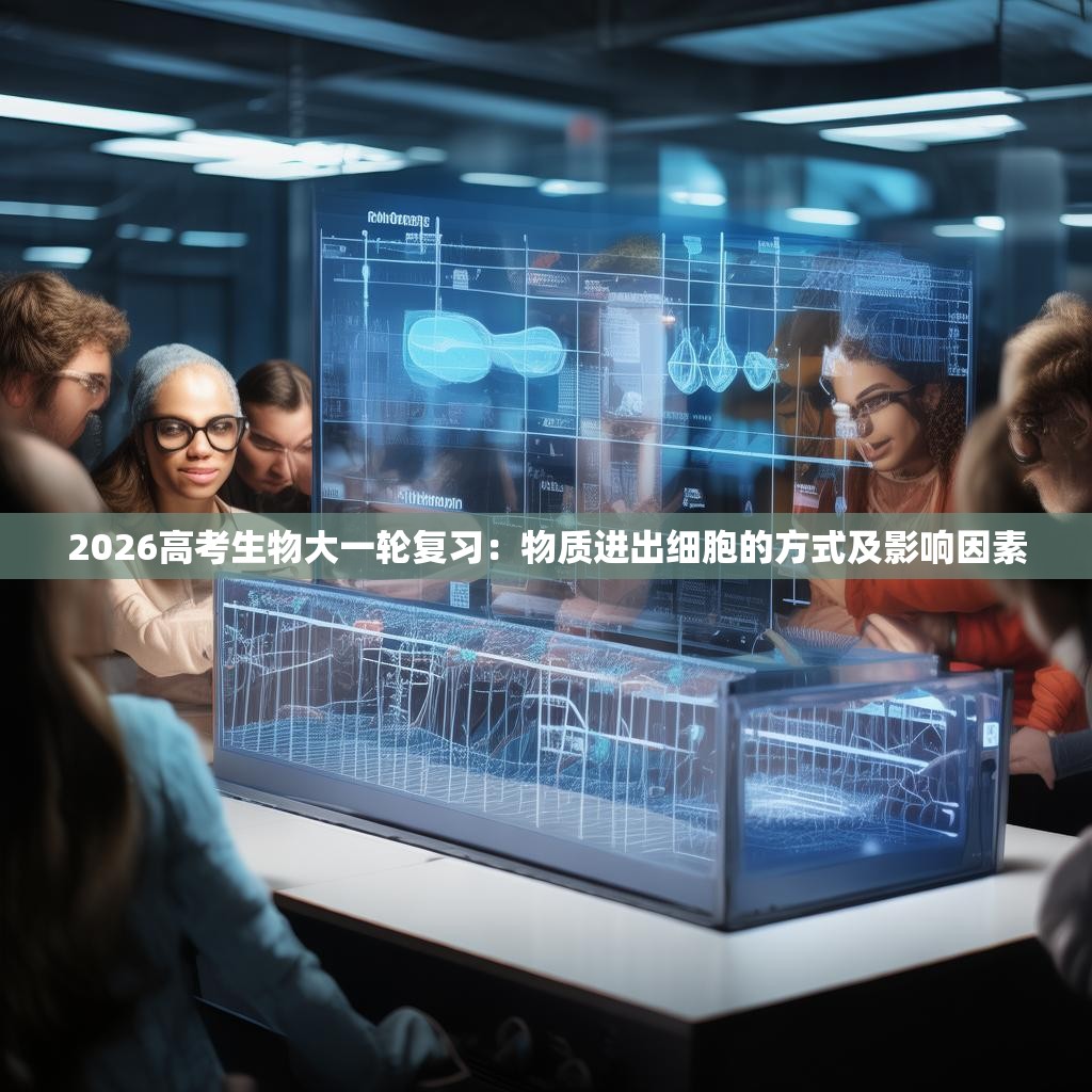 2026高考生物大一輪復(fù)習(xí)：物質(zhì)進(jìn)出細(xì)胞的方式及影響因素