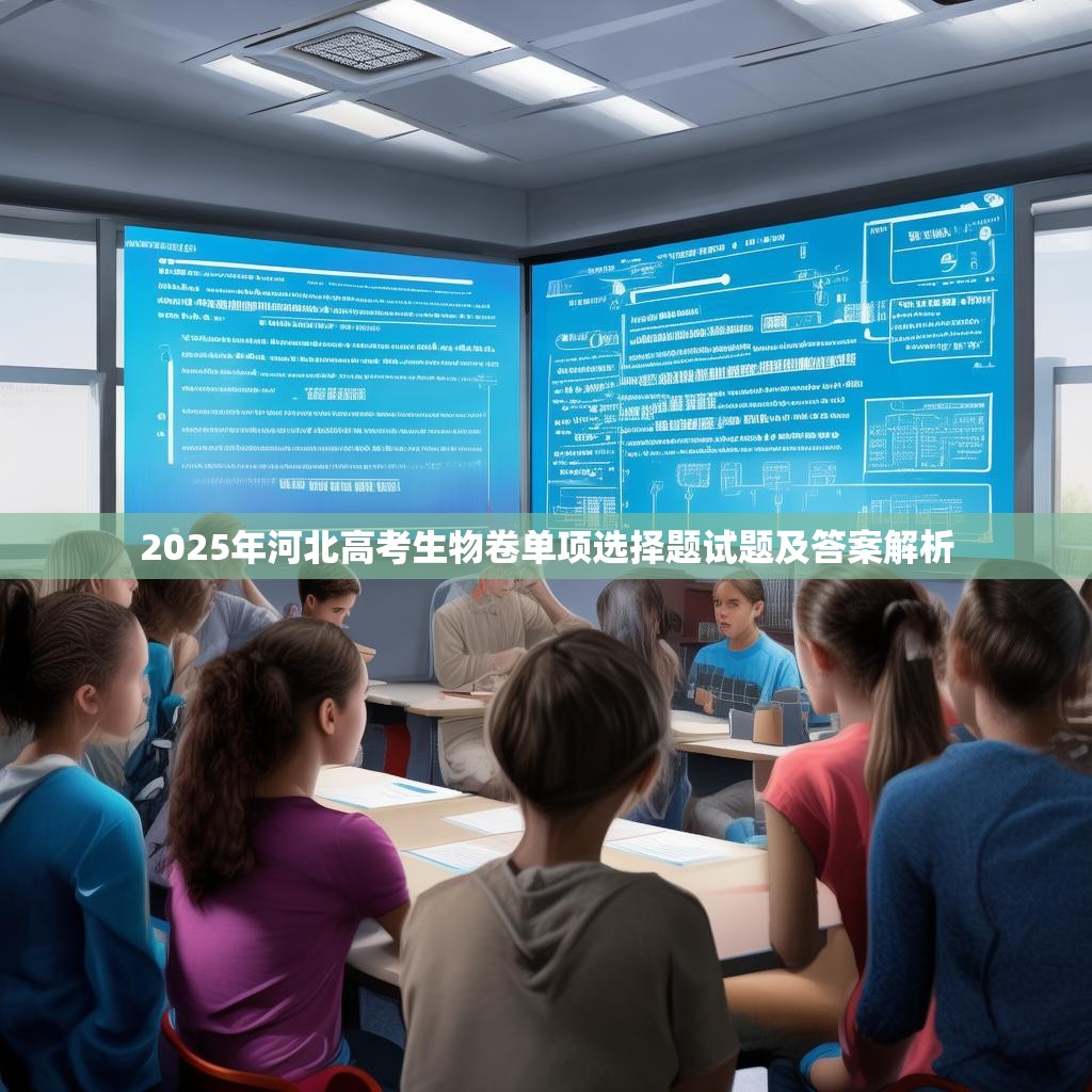 2025年河北高考生物卷單項(xiàng)選擇題試題及答案解析