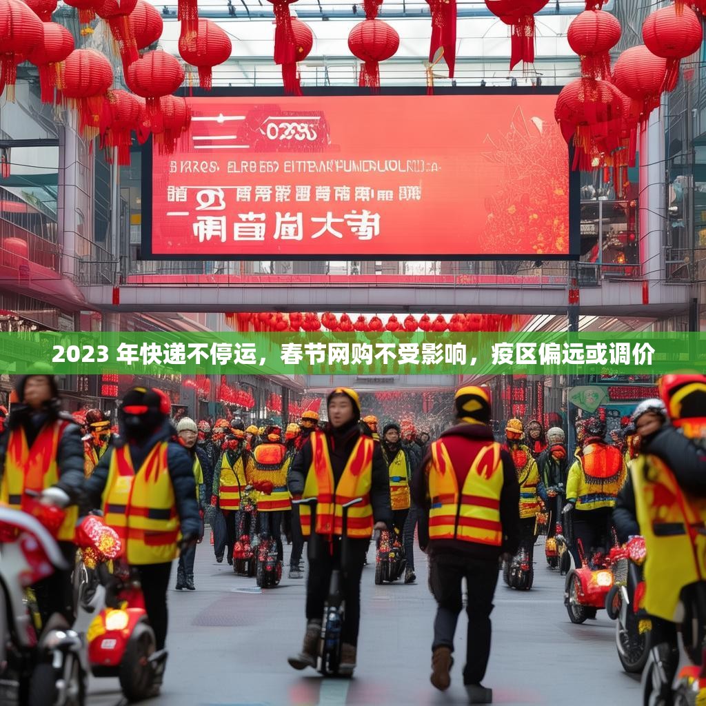 2023 年快遞不停運，春節網購不受影響，疫區偏遠或調價