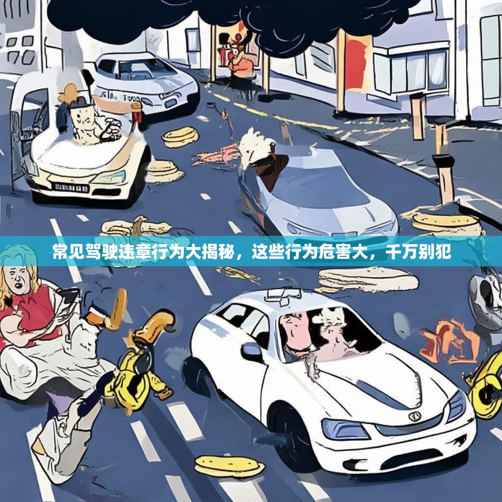 常見駕駛違章行為大揭秘，這些行為危害大，千萬(wàn)別犯