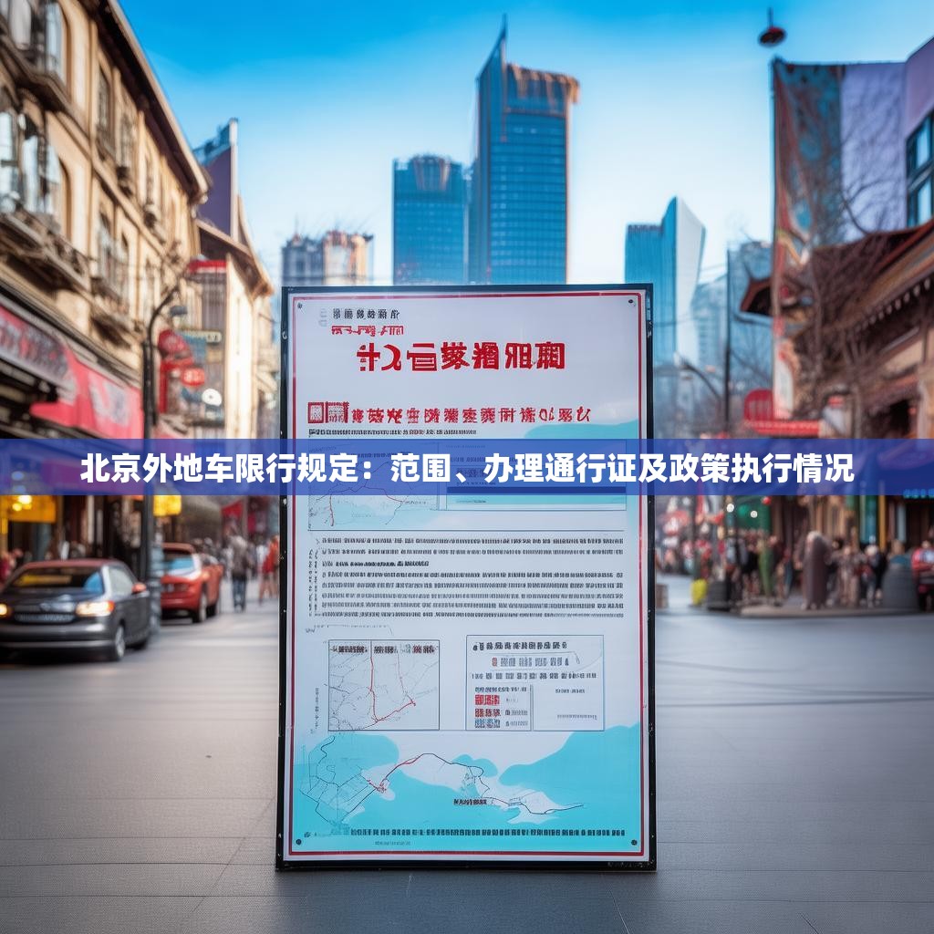 北京外地車限行規定：范圍、辦理通行證及政策執行情況