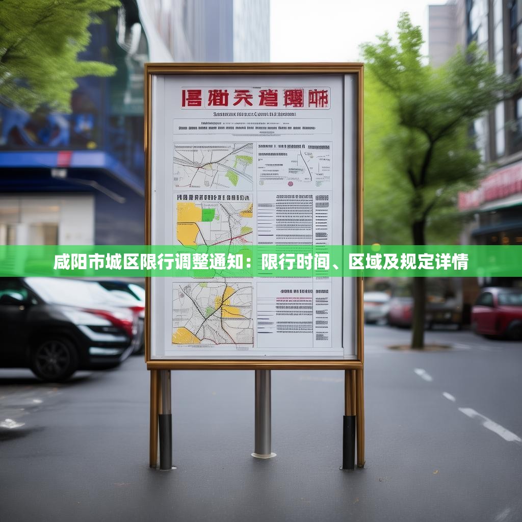 咸陽市城區限行調整通知：限行時間、區域及規定詳情