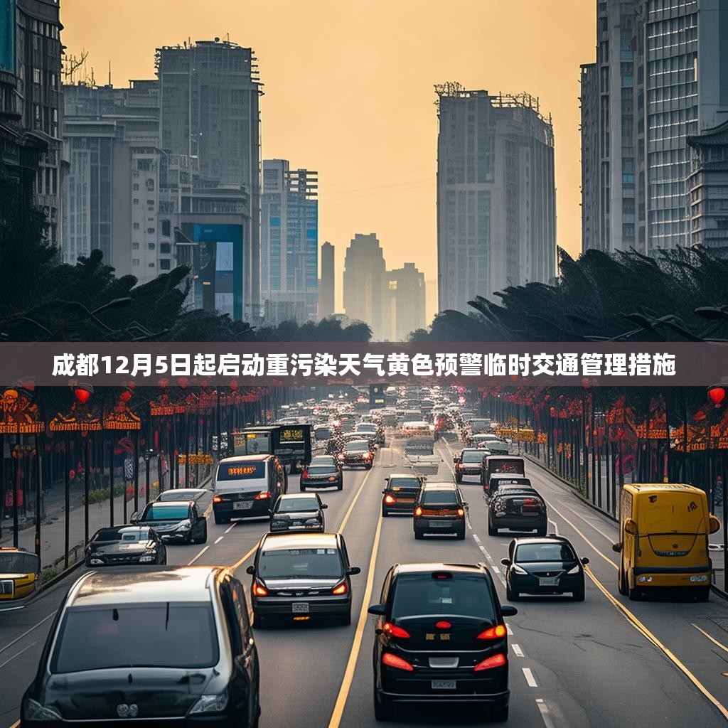 成都12月5日起啟動重污染天氣黃色預警臨時交通管理措施